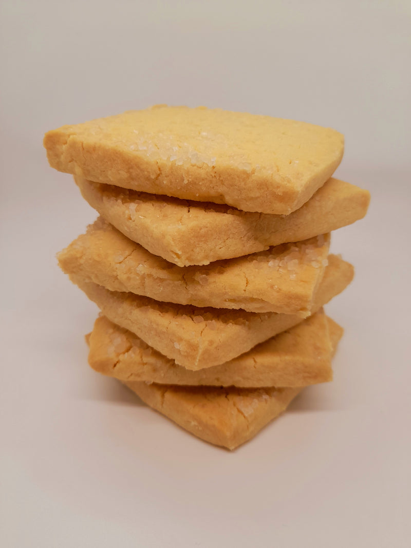 Classic Shortbread Cookie stack