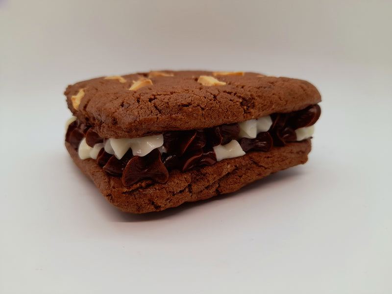 Chocolate Stacked Cookies angle